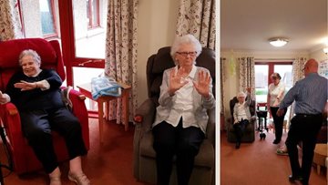 Dunfermline care home Residents enjoy daily Qigong practice